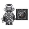 Pop Mart x CLOT Mega Space Molly Black Alienegra Set 400% + Set de pictură stereoscopică 3D