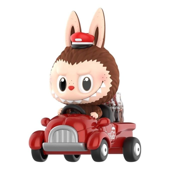 Pop Mart x Coca-Cola Monștrii Figurină Labubu „Labubu Express” Ediție Secretă