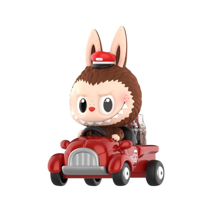 Pop Mart x Coca-Cola Monștrii Figurină Labubu „Labubu Express” Ediție Secretă