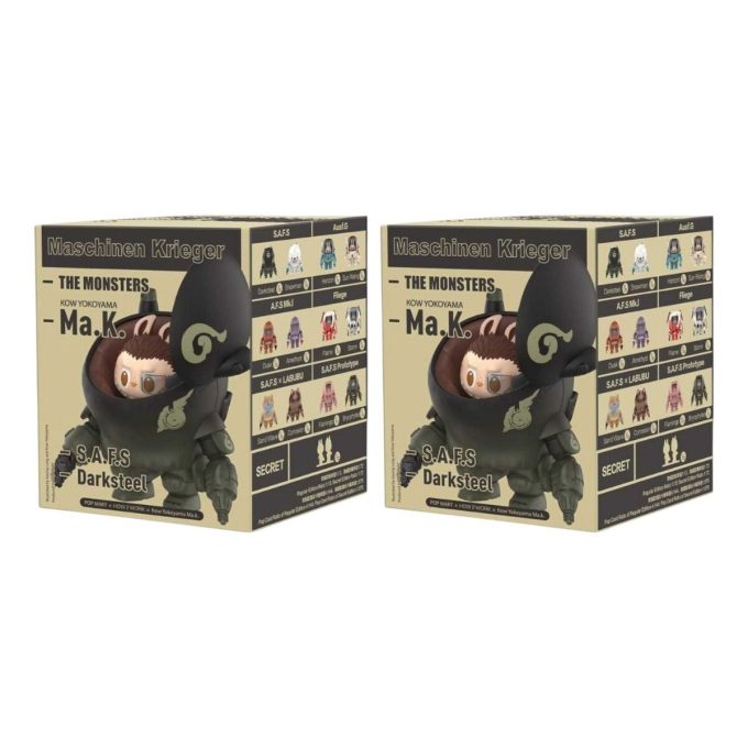 Pop Mart x Kow Yokoyama M.K.The Monsters Labubu Cutie Sigilată (2 Cutii Oarbe)