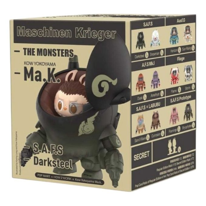 Pop Mart x Kow Yokoyama MA.K.The Monsters Labubu Cutie Sigilată (1 Cutie Oblânză)