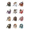 Pop Mart x Kow Yokoyama MA.K.The Monsters Labubu Cutie Sigilată (12 Cutii Oarbe)
