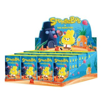 Pop Mart x Spongebob Monștrii Labubu Cutie Sigilată (12 Cutii Operculzante)
