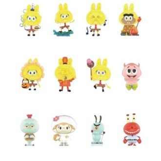 Pop Mart x Spongebob Monștrii Labubu Cutie Sigilată (12 Cutii Operculzante)