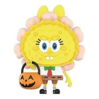 Pop Mart x Spongebob Monștrii Labubu „Jack O’Lantern”