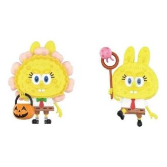 Pop Mart x Spongebob Monștrii Labubu „Jack O’Lantern și Prinzătorul de Meduze”
