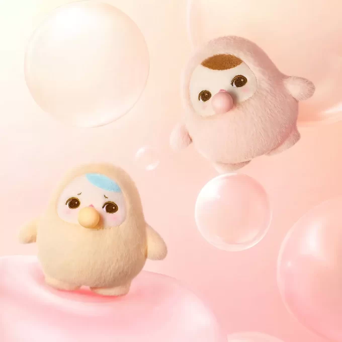 PUCKY BEANIE SERIA BUBBLE UP – Cutie de jaluzele cu pandantiv de pluș