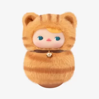 PUCKY Roly-Poly Kitty Series – Cutie de pluș din vinil