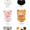 PUCKY Roly-Poly Kitty Series – Cutie de pluș din vinil