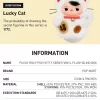 PUCKY Roly-Poly Kitty Series – Cutie de pluș din vinil