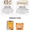 PUCKY Roly-Poly Kitty Series – Cutie de pluș din vinil
