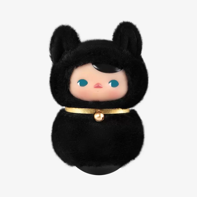 PUCKY Roly-Poly Kitty Series – Cutie de pluș din vinil