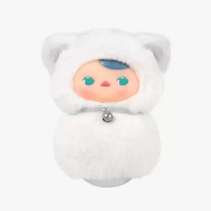 PUCKY Roly-Poly Kitty Series – Cutie de pluș din vinil