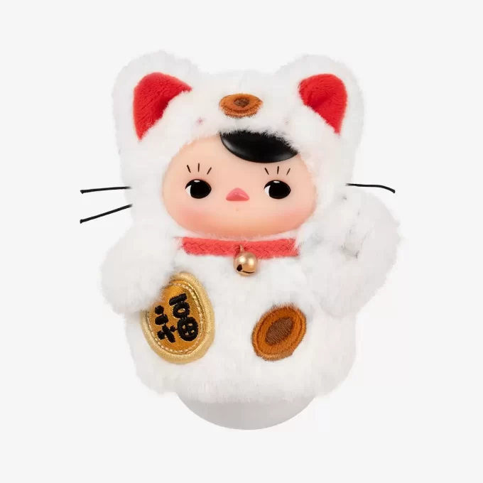 PUCKY Roly-Poly Kitty Series – Cutie de pluș din vinil