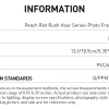 Ramă foto Peach Riot Rush Hour Series (6 inci)