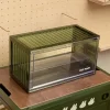 Recipient de afișare asamblat POP MART (verde transparent)