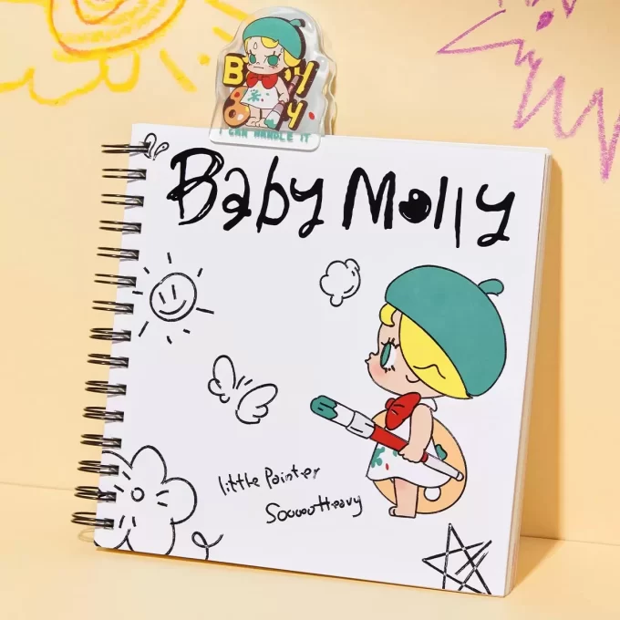 Seria Baby Molly Când aveam trei ani! – Caiet de schițe