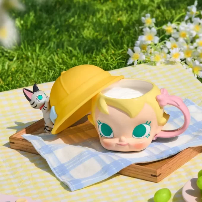 Seria Baby Molly și Baby Tabby – Cană ceramică cu cap mare