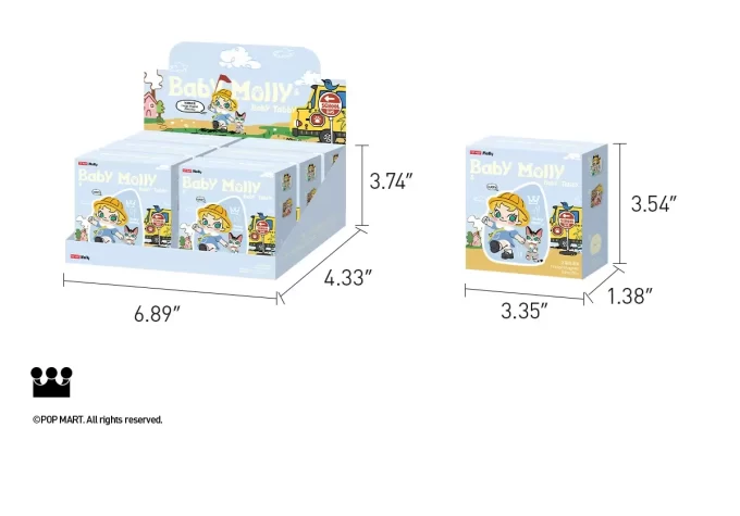 Seria Baby Molly și Baby Tabby – Cutie magnetică pentru frigider Seria Baby Molly și Baby Tabby – Cutie magnetică pentru frigider
