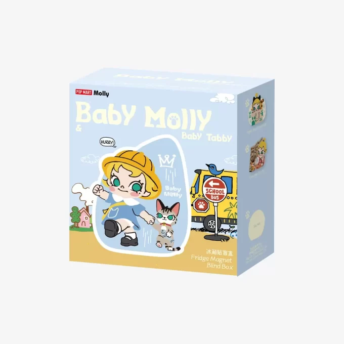 Seria Baby Molly și Baby Tabby – Cutie magnetică pentru frigider Seria Baby Molly și Baby Tabby – Cutie magnetică pentru frigider