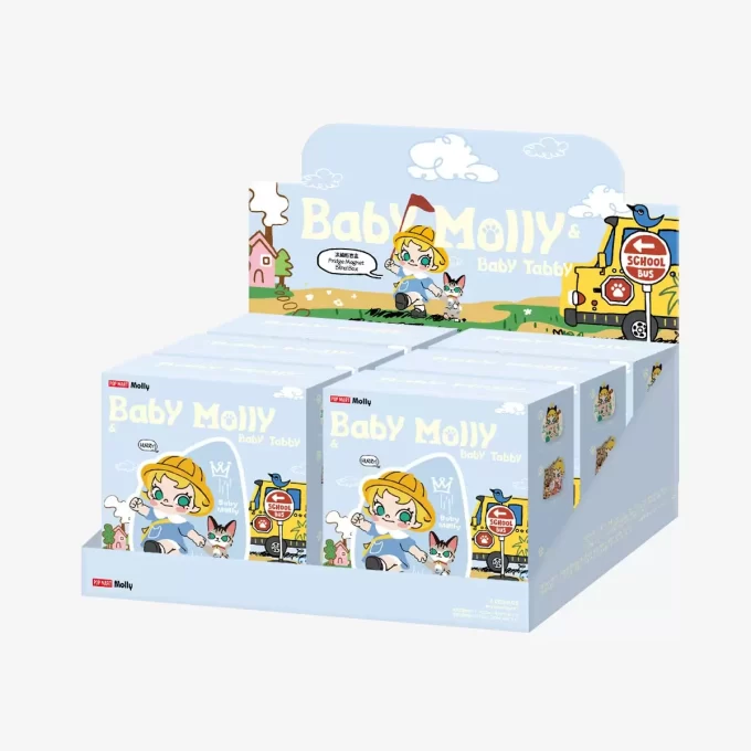 Seria Baby Molly și Baby Tabby – Cutie magnetică pentru frigider Seria Baby Molly și Baby Tabby – Cutie magnetică pentru frigider