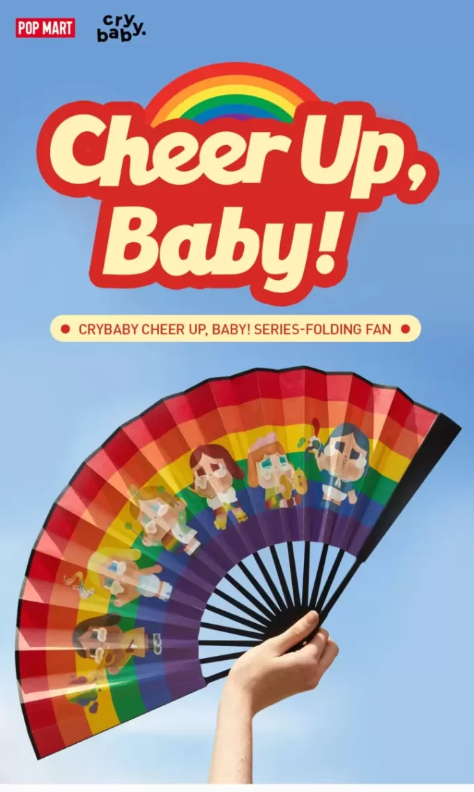 SERIA CRYBABY CHEER UP, BABY! – Evantai pliabil