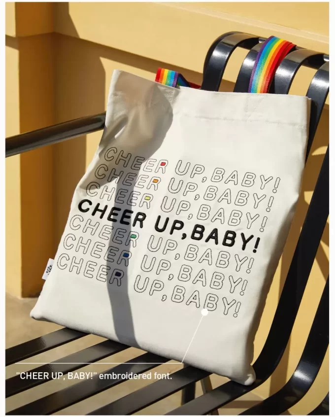 SERIA CRYBABY CHEER UP, BABY! – Geantă de pânză