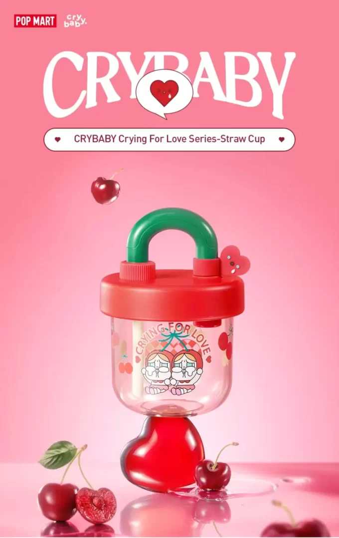 Seria CRYBABY Crying For Love – Cupă de paie Seria CRYBABY Crying For Love – Cupă de paie