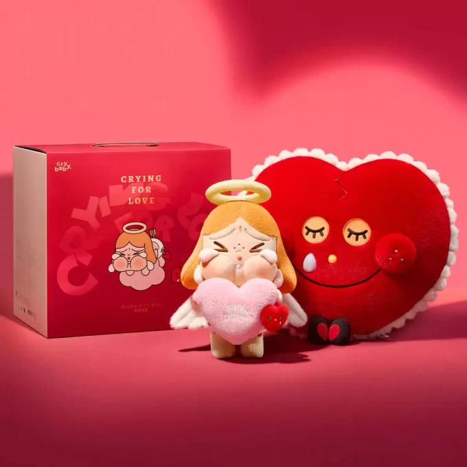 Seria CRYBABY Plângând de Dragoste – Cutie cadou de pluș Seria CRYBABY Plângând de Dragoste – Cutie cadou de pluș