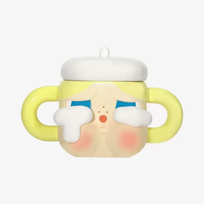 Seria CRYBABY Sad Club – Cană ceramică (Aurie)