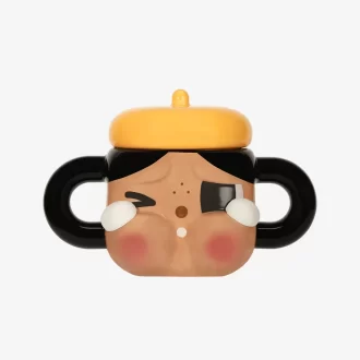 Seria CRYBABY Sad Club – Cană ceramică (maro)