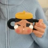 Seria CRYBABY Sad Club – Cană ceramică (maro)