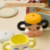 Seria CRYBABY Sad Club – Cană ceramică (maro)