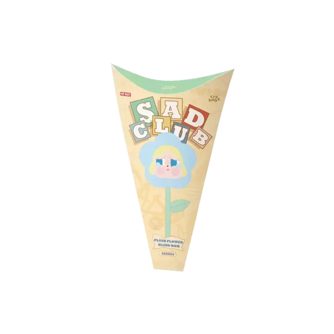 Seria CRYBABY Sad Club – Cutie de jaluzele cu flori de pluș