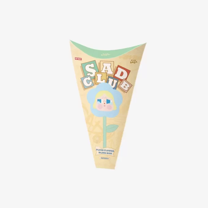 Seria CRYBABY Sad Club – Cutie de jaluzele cu flori de pluș