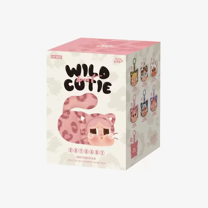 Seria CRYBABY Wild But Cutie – Cutie de vinil din pluș cu pandantiv Seria CRYBABY Wild But Cutie – Cutie de vinil din pluș cu pandantiv