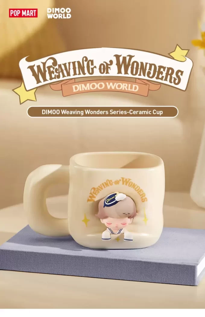 Seria DIMOO Weaving Wonders – Cupă ceramică