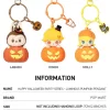 Seria Happy Halloween Party – Pandantiv luminos cu dovleac