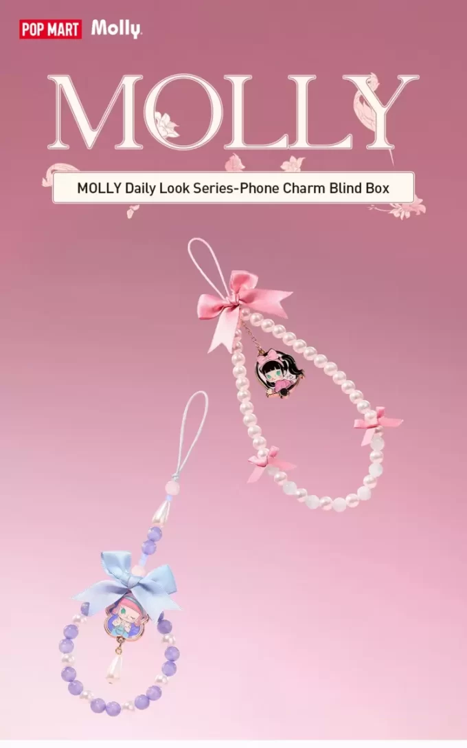 Seria MOLLY Daily Look – Cutie de telefon cu pandantive