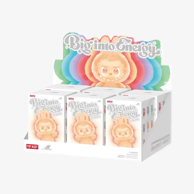 Seria MONȘTRI Big Into Energy – Cutie de vinil cu pandantiv de pluș Seria MONȘTRI Big Into Energy – Cutie de vinil cu pandantiv de pluș