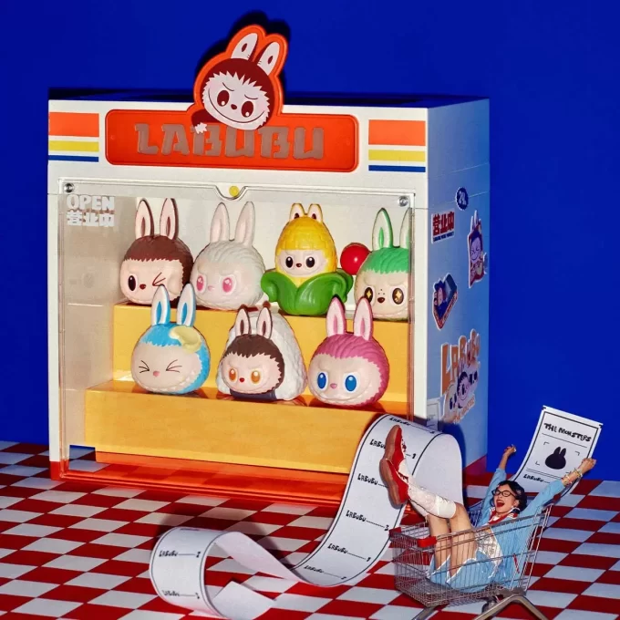 Seria MONȘTRI Wacky Mart – Recipient de afișare Seria MONȘTRI Wacky Mart – Recipient de afișare