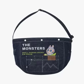 SERIA MONȘTRII CĂDEAU ÎN SĂLBĂTICIE – Geantă denim Messenger