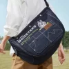 SERIA MONȘTRII CĂDEAU ÎN SĂLBĂTICIE – Geantă denim Messenger