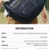 SERIA MONȘTRII CĂDEAU ÎN SĂLBĂTICIE – Geantă denim Messenger