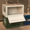 Seria MONȘTRILOR Casa Elfilor – Cutie de depozitare (alb, verde și albastru)
