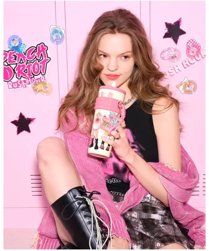Seria Peach Riot Rush Hour – Cupa de paie Seria Peach Riot Rush Hour – Cupa de paie