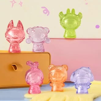 Set cutie seria de păpuși de mână POP BEAN Pijama