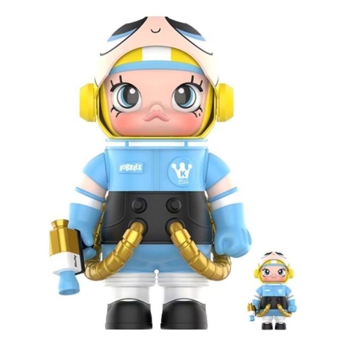 Set Pop Mart x Powerpuff Girls Mega Space Molly Bubbles 100% și 400%