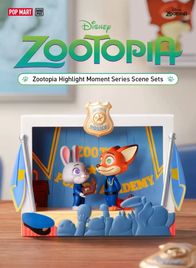 Seturi de scene din seria Zootopia Highlight Moment Seturi de scene din seria Zootopia Highlight Moment