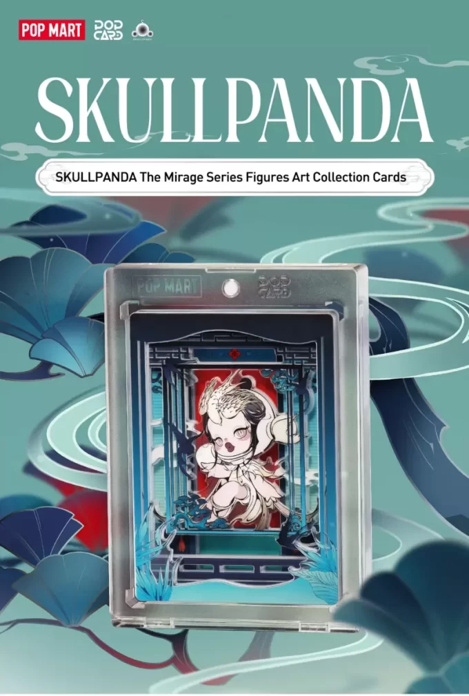 SKULLPANDA Figurine din seria Mirage, cărți de colecție artistică